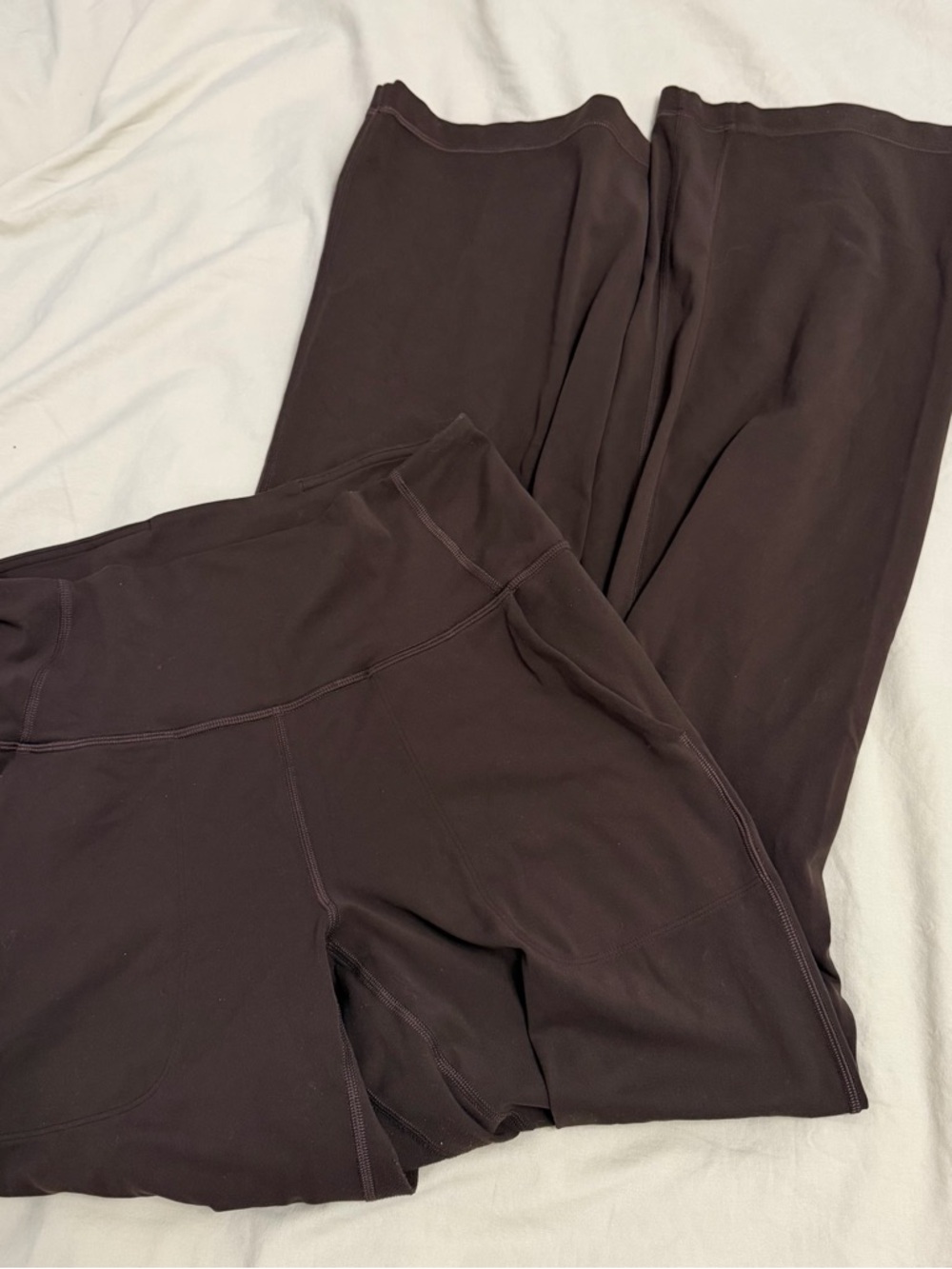 Lululemon espresso flare leggings